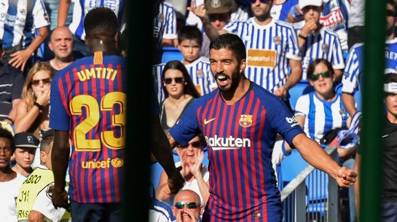 Samjuel Umtiti i Luis Suarez