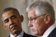 Barack Obama Chuck Hagel