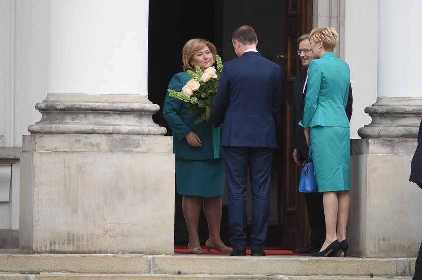 Spotkanie prezydentów w Belwederze