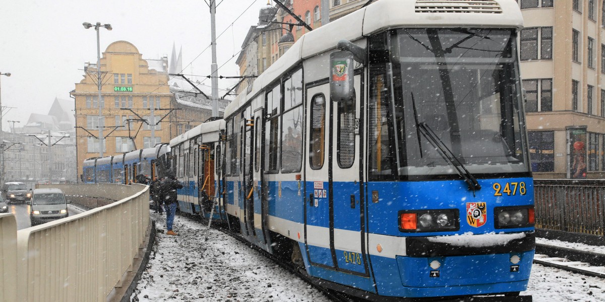 Wypadek tramwajów Wrocław