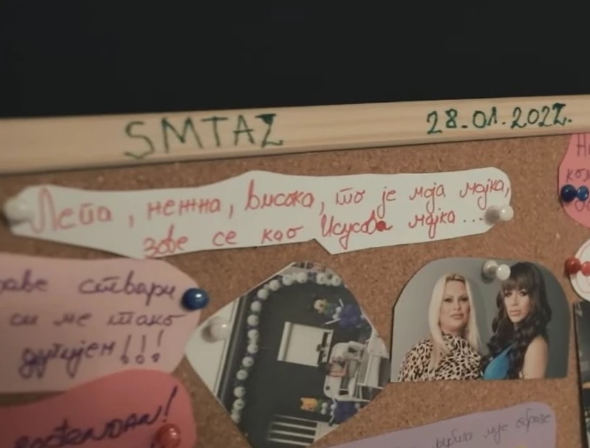 Detalj sa Marijinog rođendana