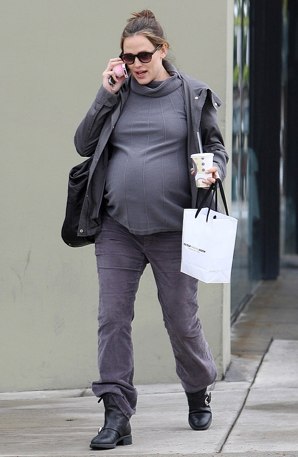 Jennifer Garner w dziewiątym miesiącu ciąży