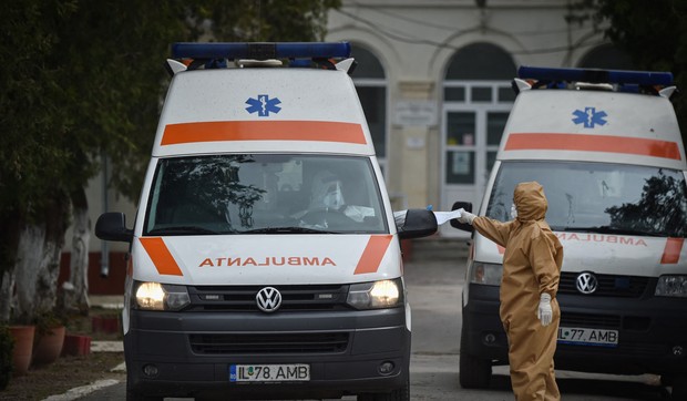 Hitna pomoć, Rumunija, ilustracija