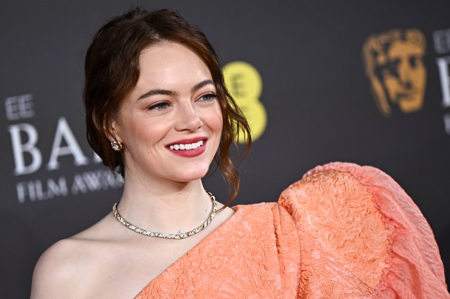 Emma Stone, laureatka nagrody BAFTA 2024 dla Najlepszej aktorki