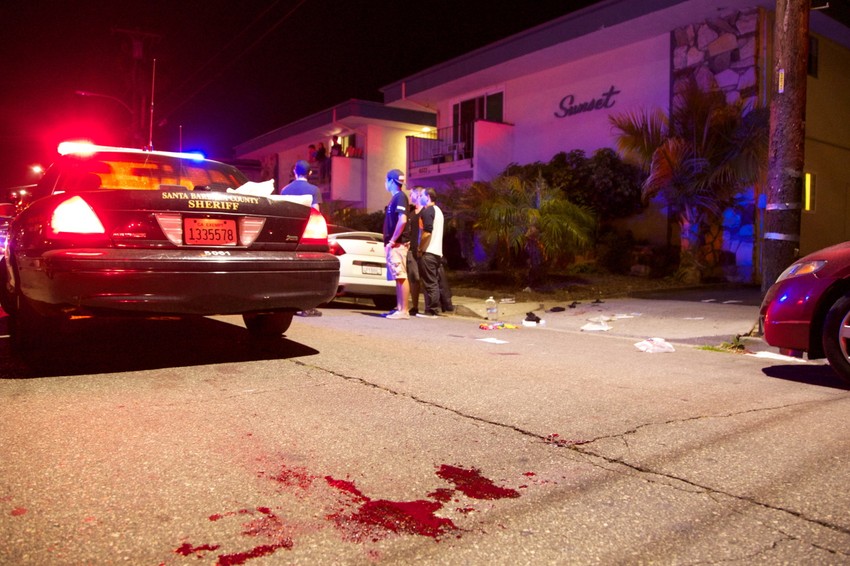 Mesto masakra Foto: AP