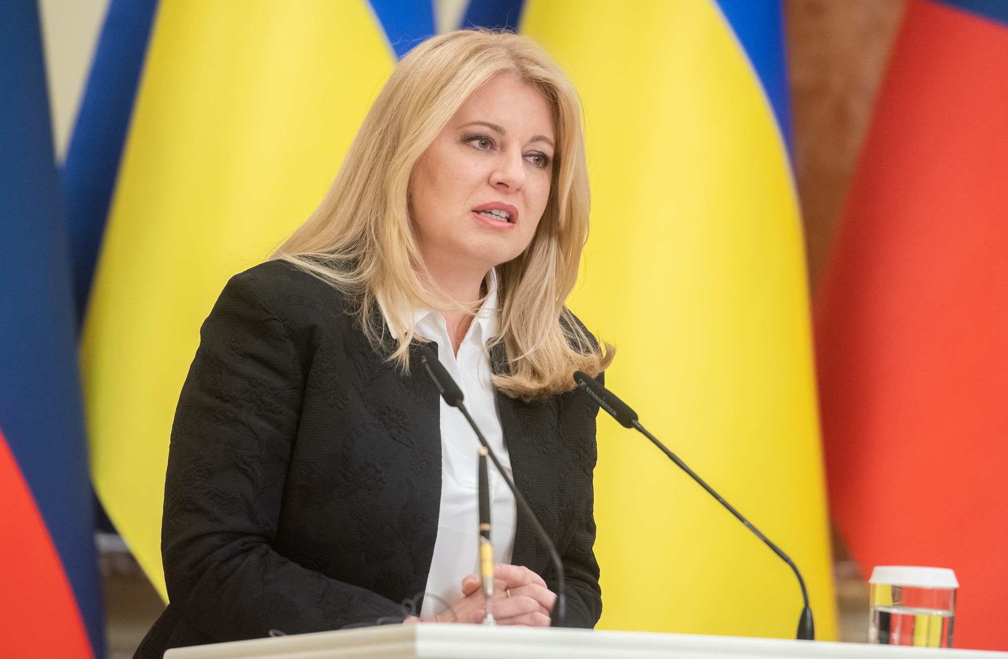 Prezidentka SR Zuzana Čaputová v Kyjeve.
