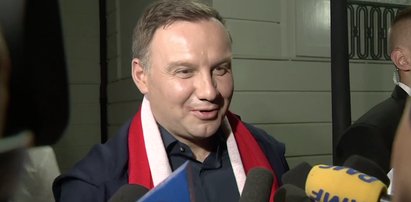 Prezydent Duda: Dziękuję za radość, jaką sprawili nam polscy piłkarze