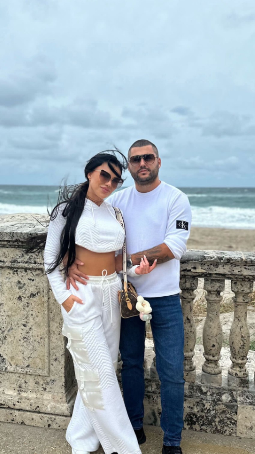 Evo sa kim je Asmin posećivao Staniju u Majamiju: Alibabin otac priložio slike kao dokaz, svo troje na fotkama