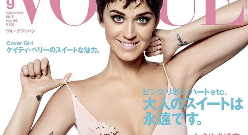 Katy Perry covers Vogue Japan September 2015 issue