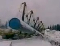 Tak się wali gazociąg. Wideo z Rosji