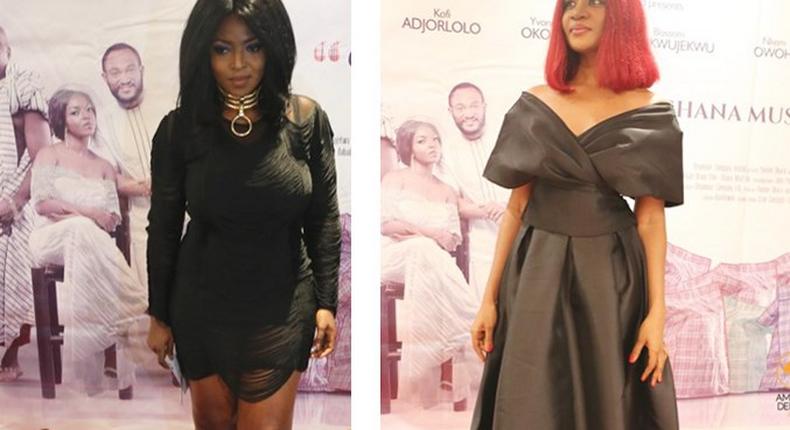 Yvonne Okoro and Sandra Ankobiah