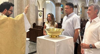 Ronaldo przyjął chrzest w Kościele katolickim. Piłkarz wyjawił powód