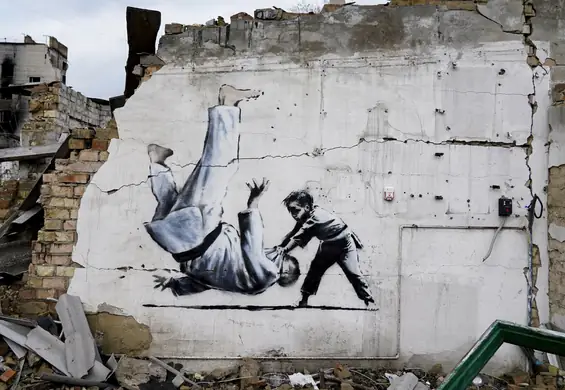 Banksy wystawił na sprzedaż swoje prace. "Dla naszych przyjaciół w Ukrainie"