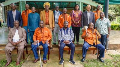 We've been sold fear for decades – Raila says after meeting with Kikuyu Council of Elders