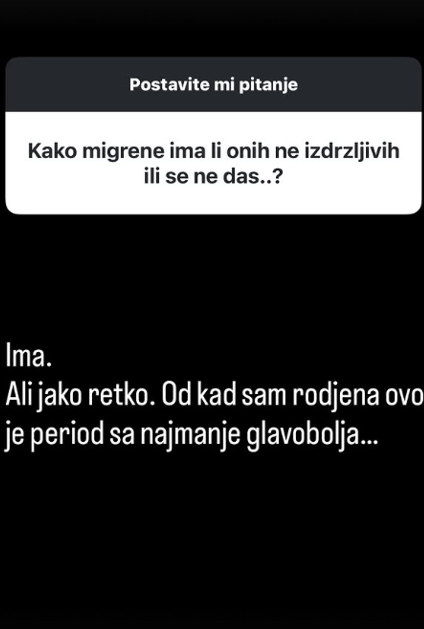 Jelena Radanović o migrenama