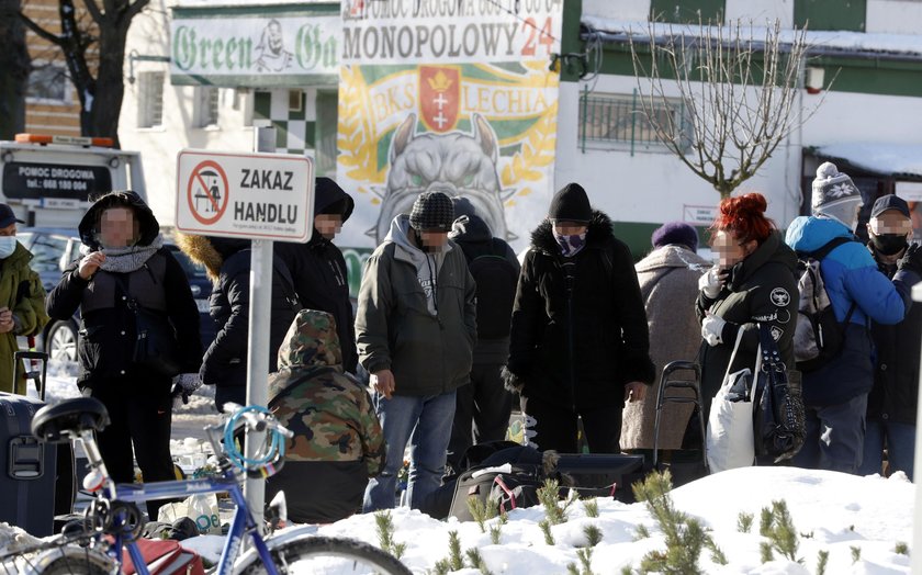 Gdańsk Przymorze okolice rynku. 