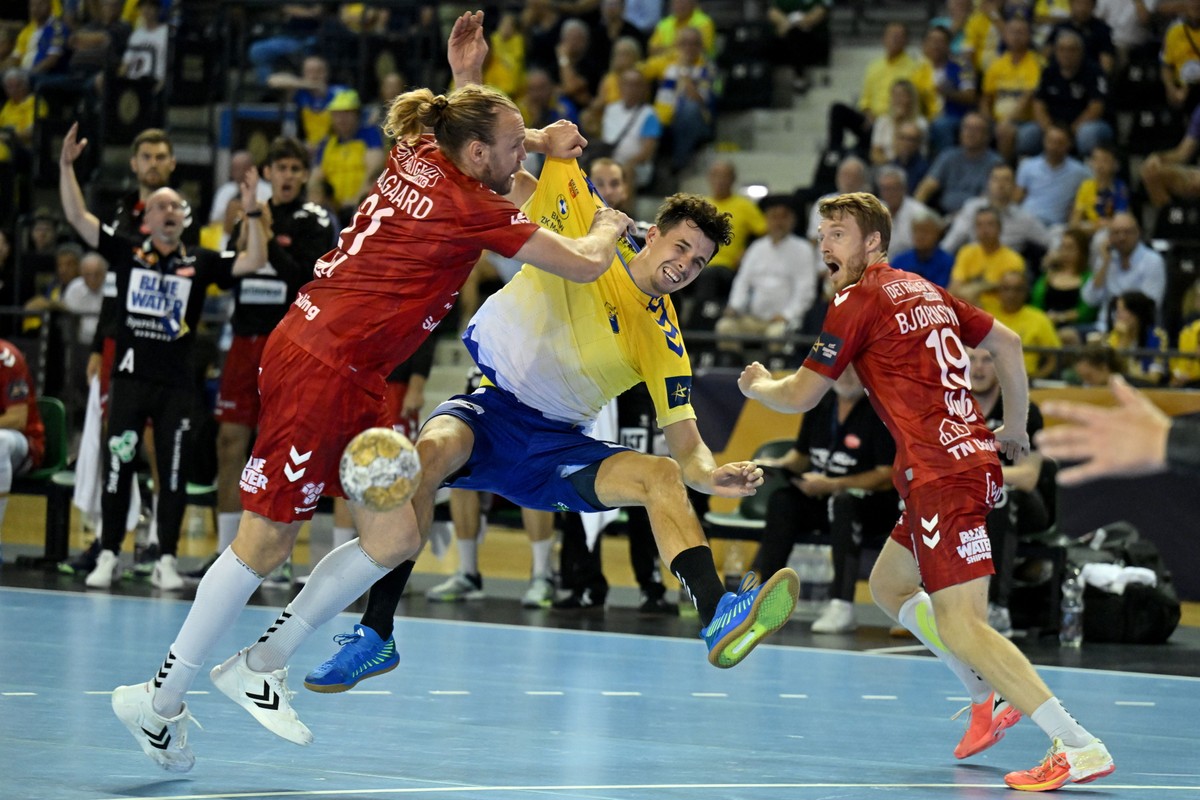 Szymon Sićko, Henrik Mollgaard i Jensen Kristan Bjornsen