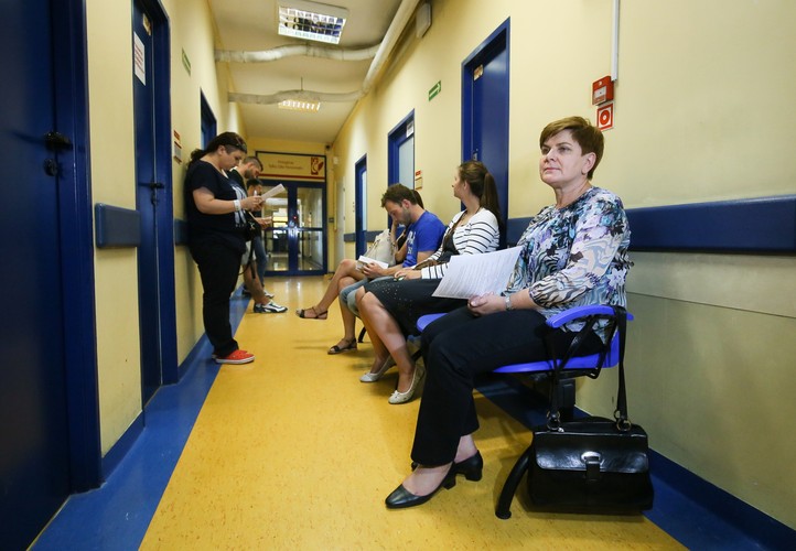 Beata Szydło oddaje krew