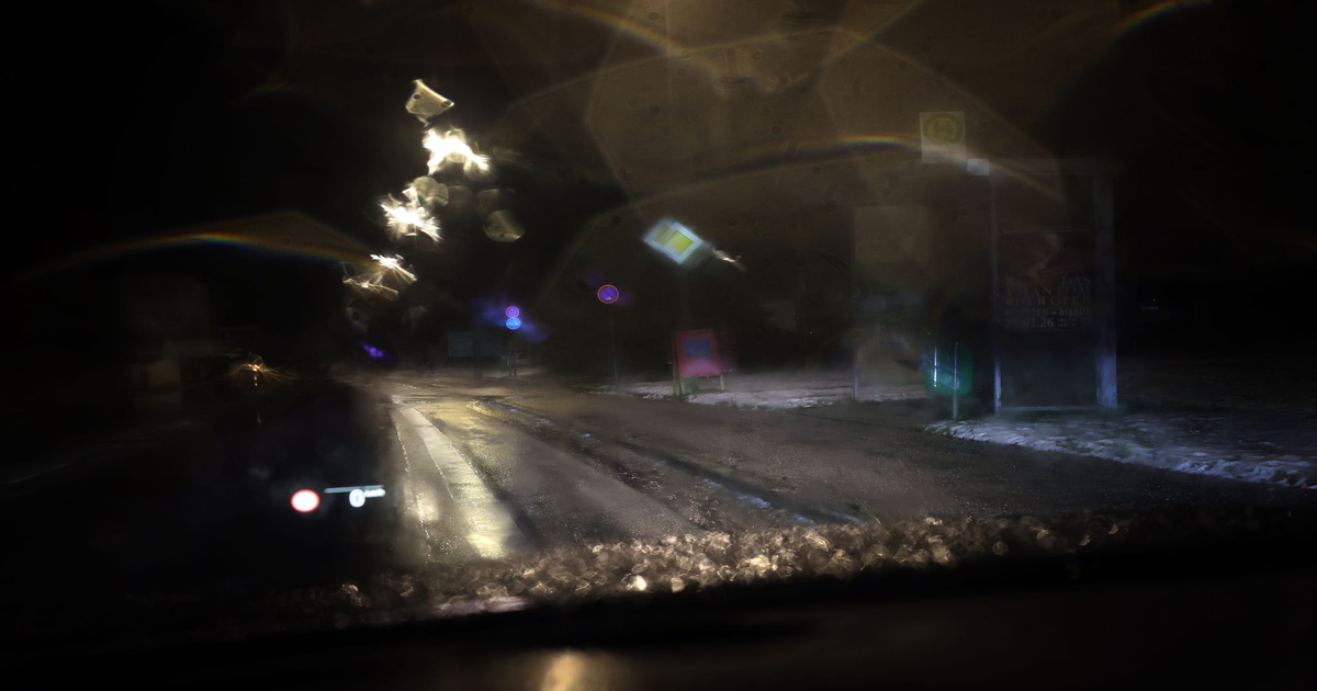 Glatteis-Alarm bis Samstag: Regen auf gefrorenem Boden im Südosten