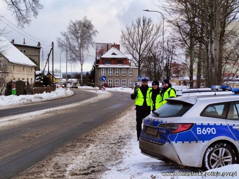 kontrole przejść dla pieszych, akcja policji