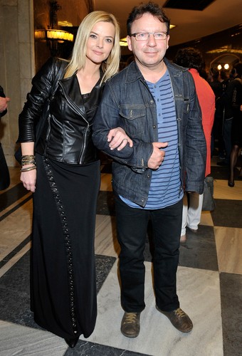 Monika Richardson i Zbigniew Zamachowski na gali Fryderyków 2014