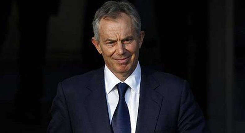 Blair tells Britain's Labour: You cannot win power by moving left