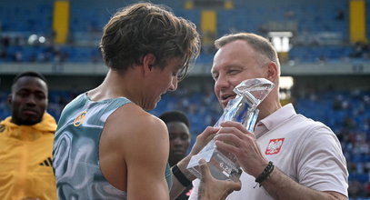 Duplantis pobił rekord w Polsce. Gdy prezydent mu gratulował, doszło do zgrzytu na trybunach