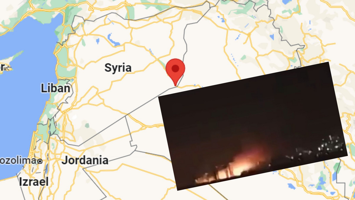 Atak na konwój przy granicy Syrii i Iraku. Miała w nim być irańska broń