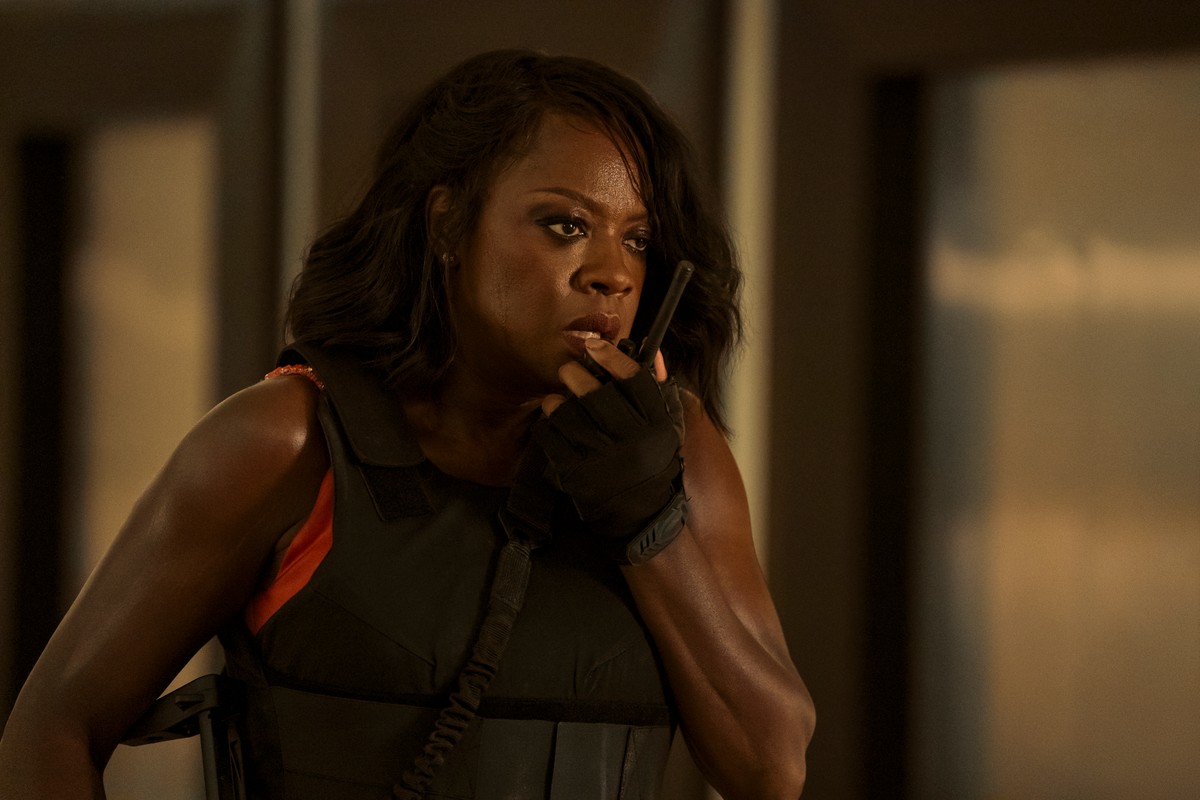 Viola Davis jako prezydentka USA Danielle Sutton w filmie "G20"