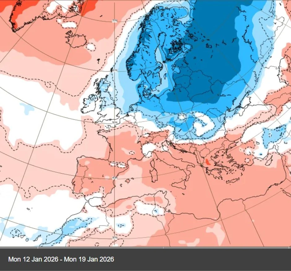 Od 14. januara toplije, a posle 20. januara stiže novi udar zime