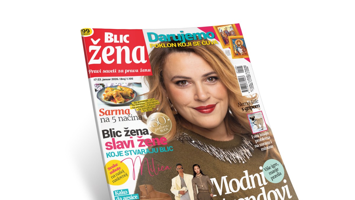 Novu BLIC ŽENU potražite u subotu 17. januara