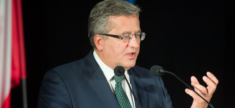 Prezydent Komorowski: umowa stowarzyszeniowa Ukrany jest bardzo ważna