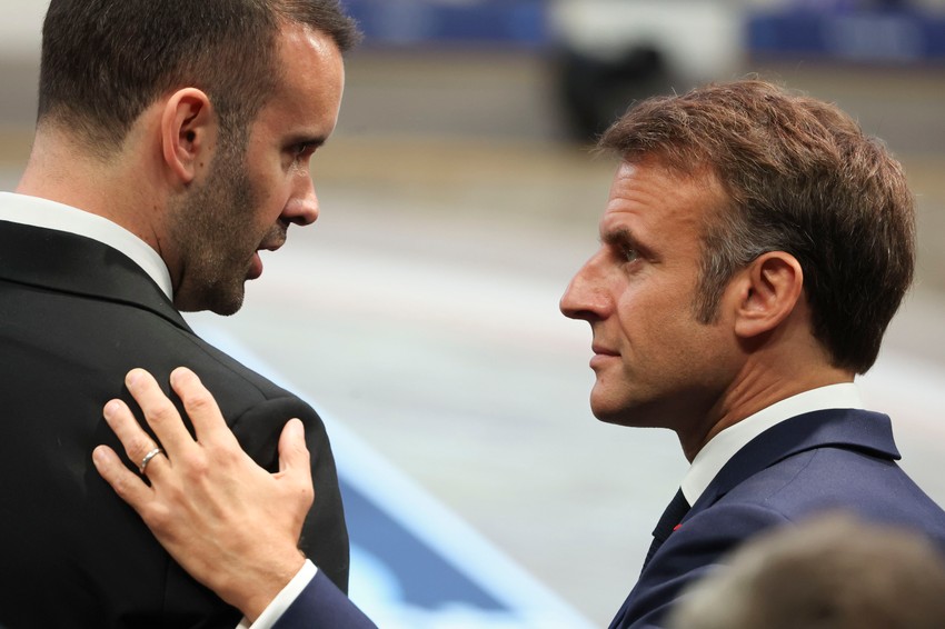 Milojko Spajić, Emanuel Makron