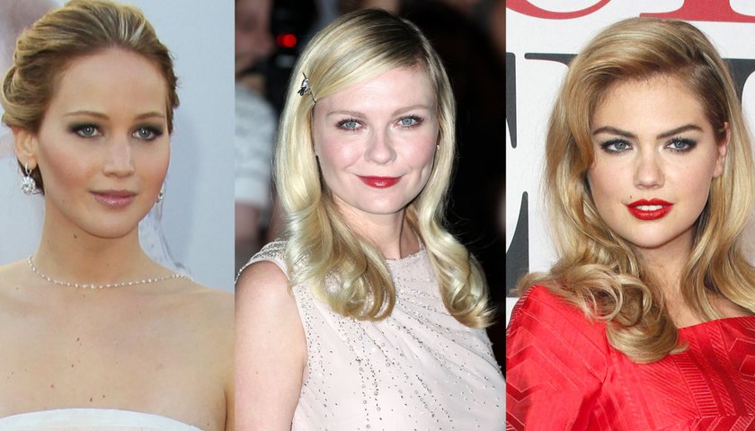 Jennifer Lawrence, Kirsten Dunst i Kate Upton