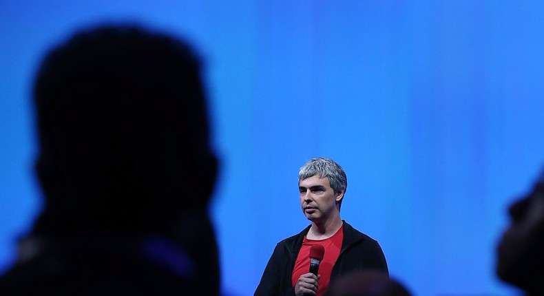 Alphabet CEO Larry Page.