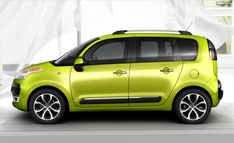 Citroen C3 Picasso ma 4 m długości i 1.73 szerokokści