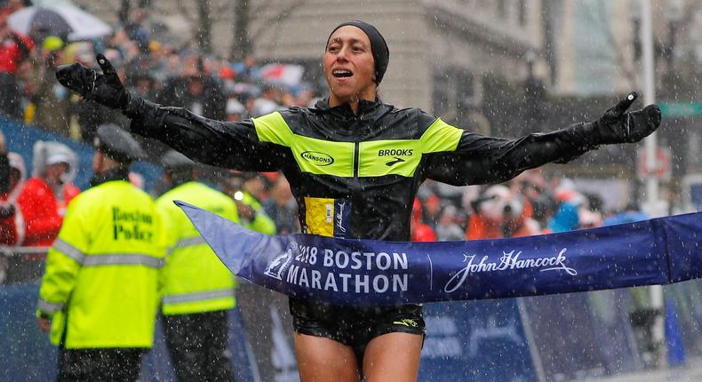 2018 Boston Marathon winner Desiree Linden was the first US woman to win that race since 1985.