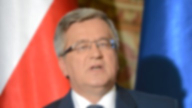 Komorowski wesprze Protasa? Były prezydent zabrał głos