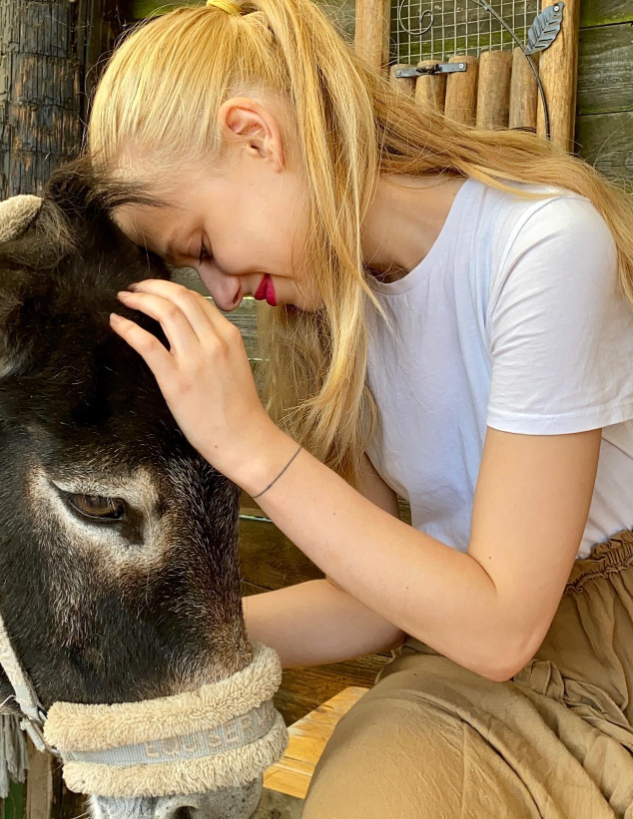 Herečka Tereza Těžká.
