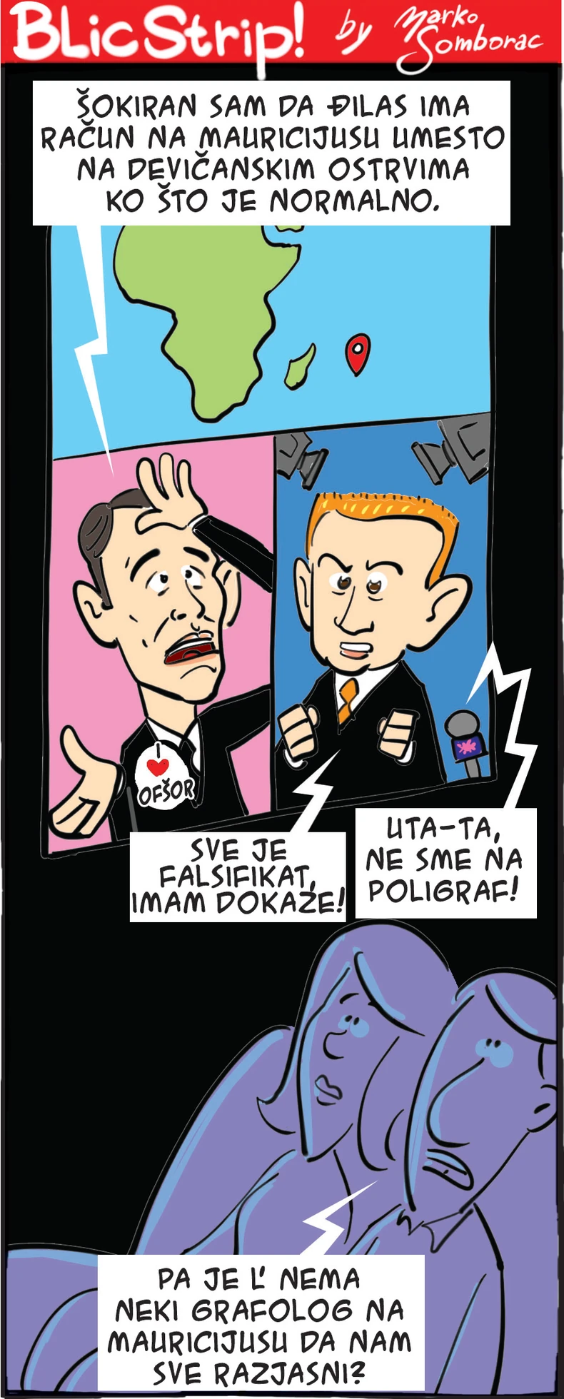 Blic Strip Marka Somborca: Veštačenje