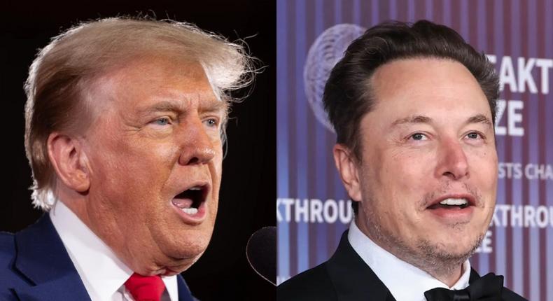 Donald Trump has high praise for Elon Musk, calling the Tesla CEO a great and brilliant guy.Getty Images