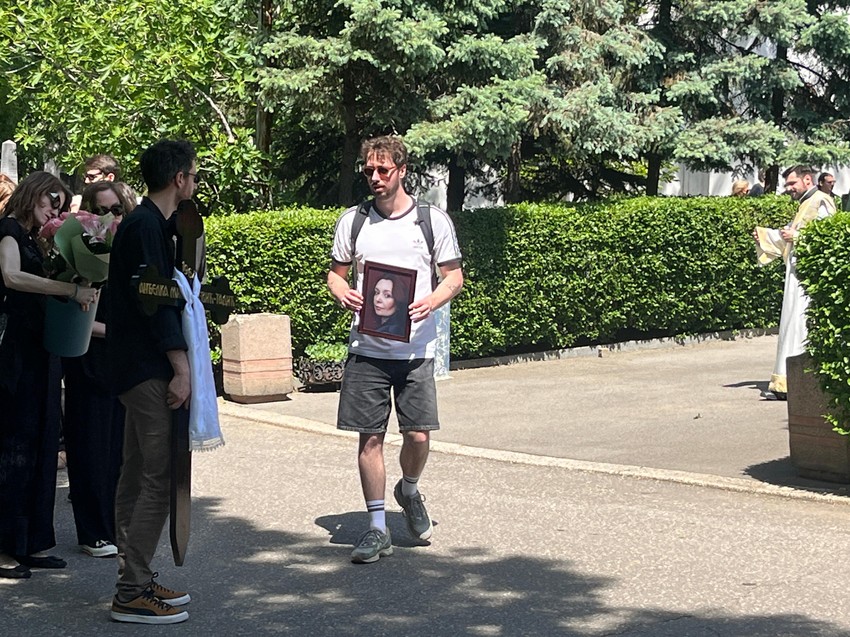 Sahrana Anđelke Milivojević Tadić