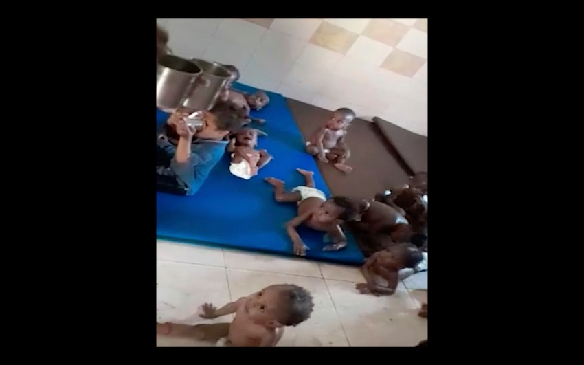 Deca u Starateljskom domu za siročiće u Kartumu u maju