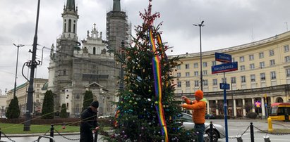 Taka choinka jest tylko jedna w Polsce. Niesie ważne przesłanie!