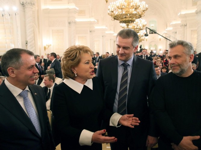 Walentina Matwijenko - 18 marca 2014 r.