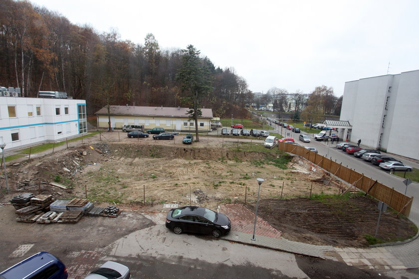 Miejsce, gdzie ma powstać Centrum Leczenia Oparzeń