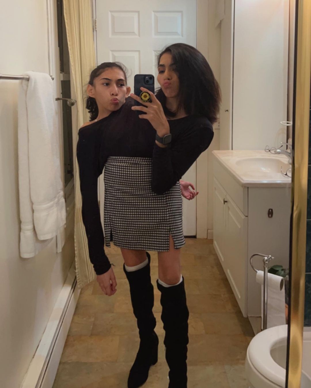 Lupita a Carmen Andrade