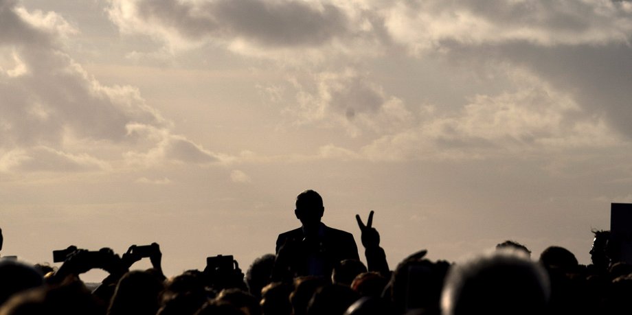 Labour Party Leader Jeremy Corbyn addresses supporters during a rally