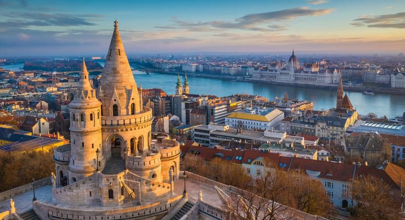 A downtown neighborhood in Budapest, Hungary voted this week to ban Airbnbs. ZoltanGabor/Getty Images