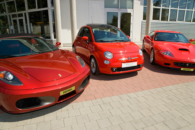 Pierwszy Fiat 500 z genami Ferrari dojechał do Czech!